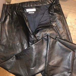 ISABEL MARANT ETOILE casual faux leather pants